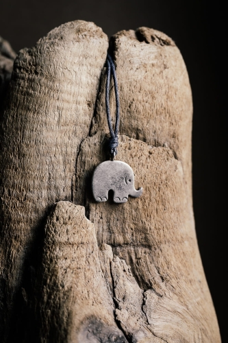 Etniczny Naszyjnik ze Słoniem