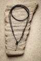 Naszyjnik srebrny wisiorek 925 etno boho handmade Hmong regulowana długość